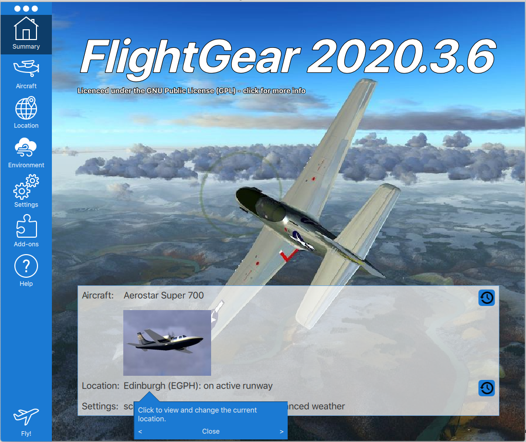 Como Instalar o FlightGear 2020.3.13